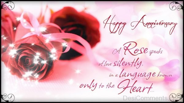 Happy Anniversary – A Rose Speak