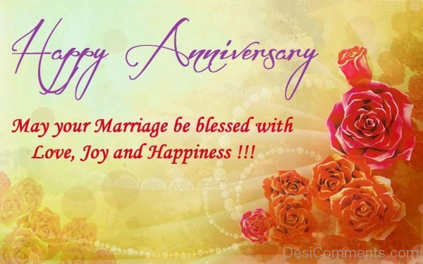 Happy  Anniversary – Love And Joy