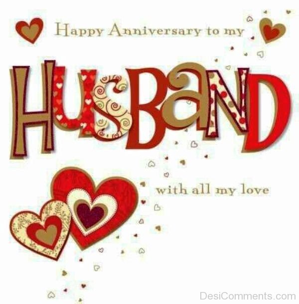 Happy Anniversary To My Husband