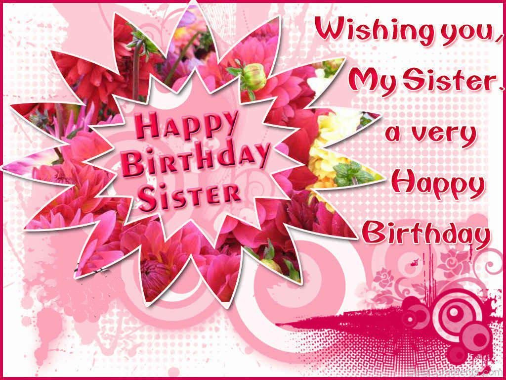 Happy Birthday Sister - DesiComments.com