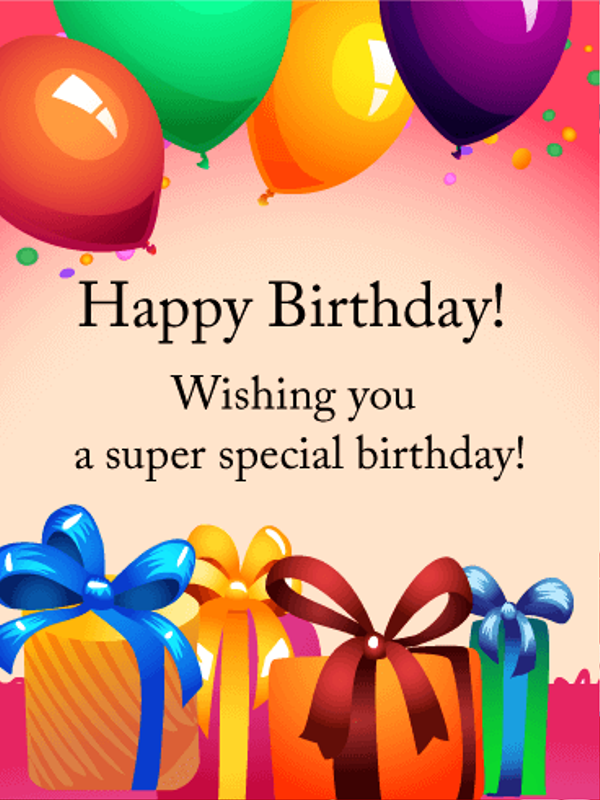 Happy Birthday Wishing You A Super Special - DesiComments.com