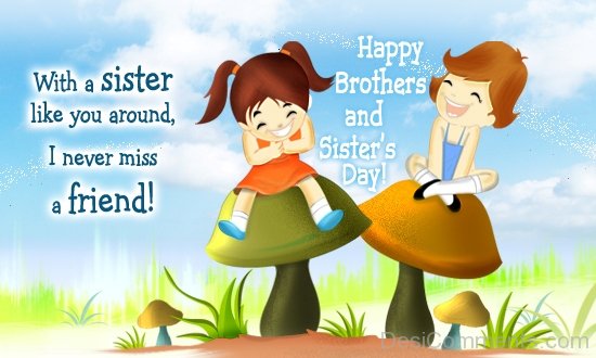 Happy Brothers And Sister’s Day