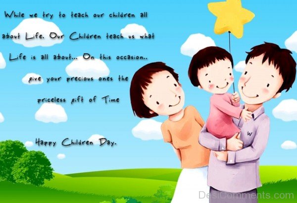 Happy Children's  Day To All The Children