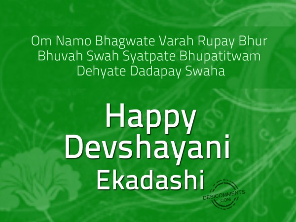 Happy Devshayani Ekadashi