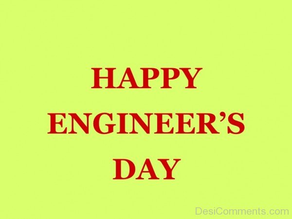 Happy Engineers Day Picture