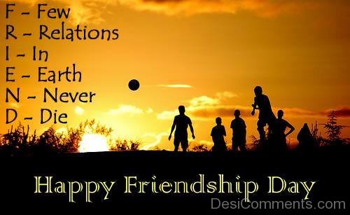 Happy Friendship Day – Meaning Of Friend