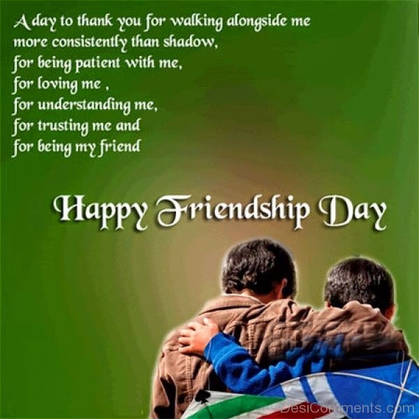 Happy Friendship Day My Friend