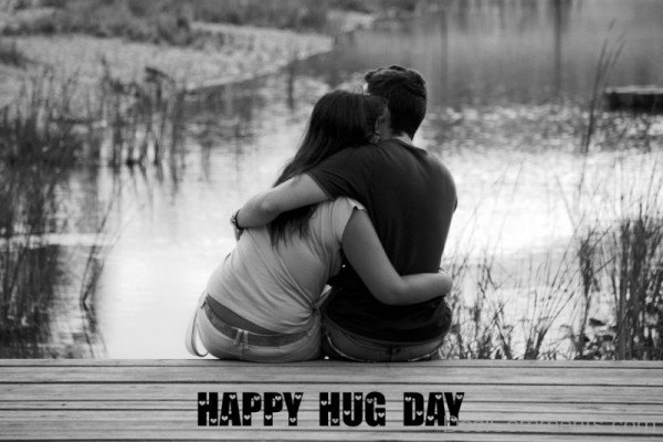 Happy Hug Day Couple Hug Image