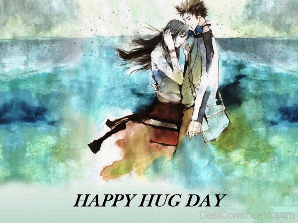 Happy Hug Day Painting-kjh608desi20
