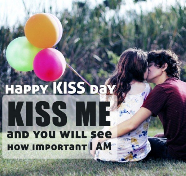 Happy Kiss Day Kiss Me