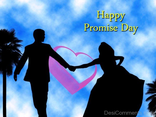 Happy Promise Day Couple Image