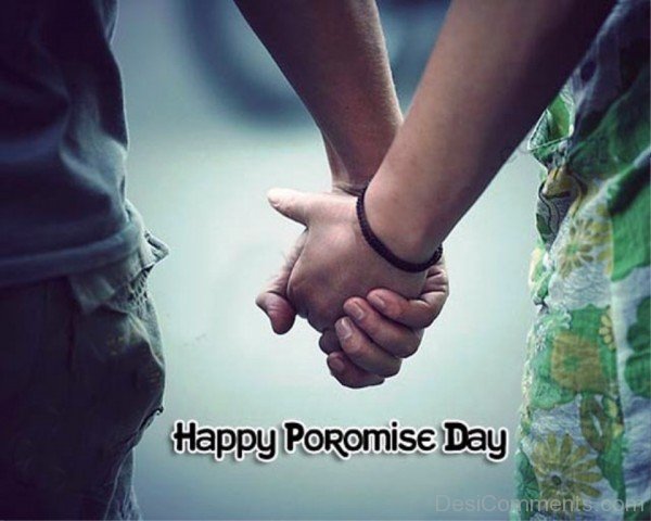 Happy Promise Day Hand In Hand
