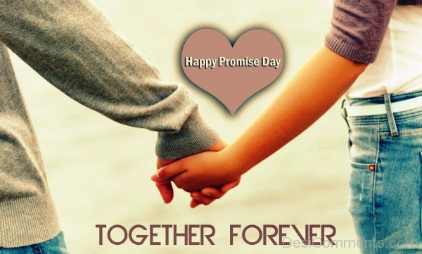 Happy Promise Day Together Forever-hbk507DESI23