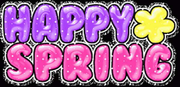 Happy Spring Colorful Graphic
