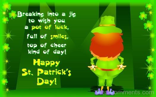 Happy St. Patrick’s Day !