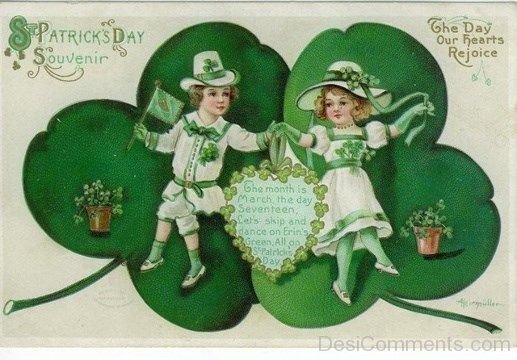 Happy St. Patrick’s Day – The Day Our Heart Rejoice