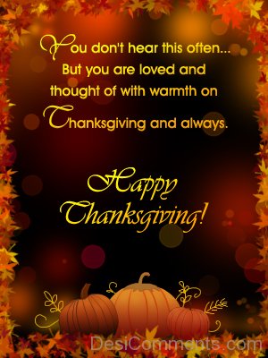 Happy Thanksgiving !!