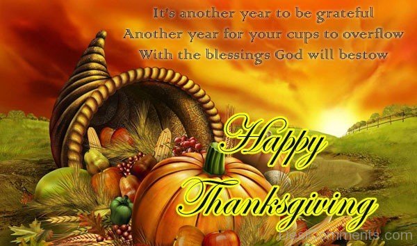 Happy Thanksgiving – God Bless You
