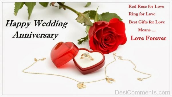 Happy Wedding Anniversary - Love Forever-DC39