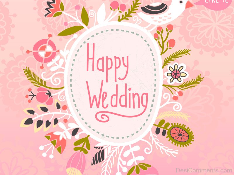 Happy Wedding - DesiComments.com
