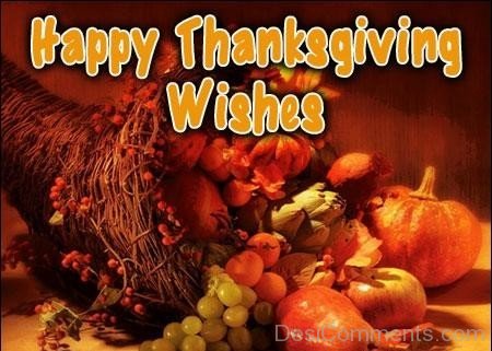 Happy thanksgiving Wishes To You