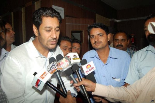 Harbhajan Mann During A Press Conference