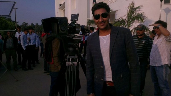 Harbhajan Mann During Shooting Scene