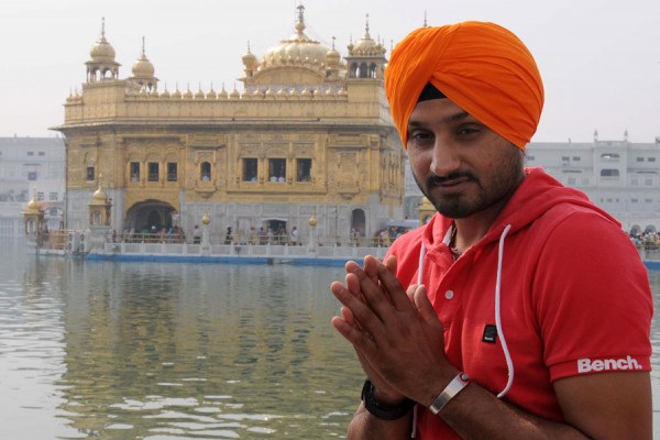 Harbhajan Singh In Golden Temple