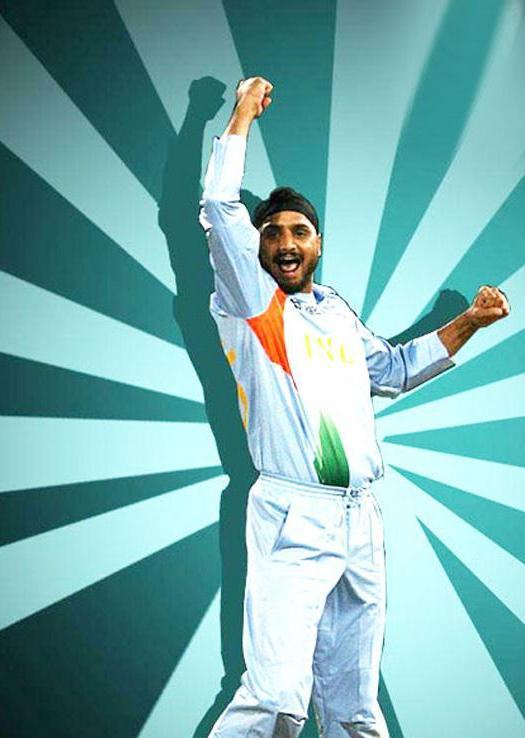 Harbhajan Singh In In Jubilant Mood