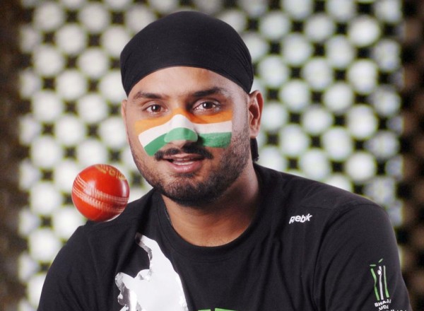 Harbhajan Singh With Ball