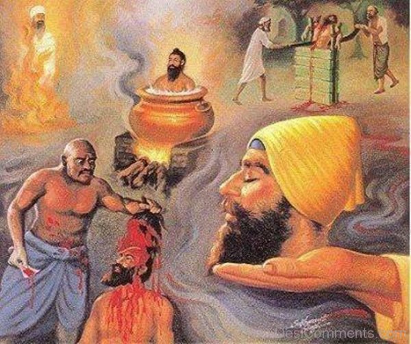 Hard Days Of Sikh People-DC074