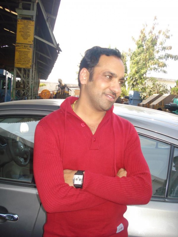 Harjit Harman In Red t-Shirt