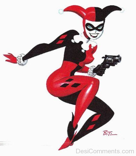 Harley Quinn In Action