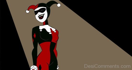 Harley Quinn Laughing