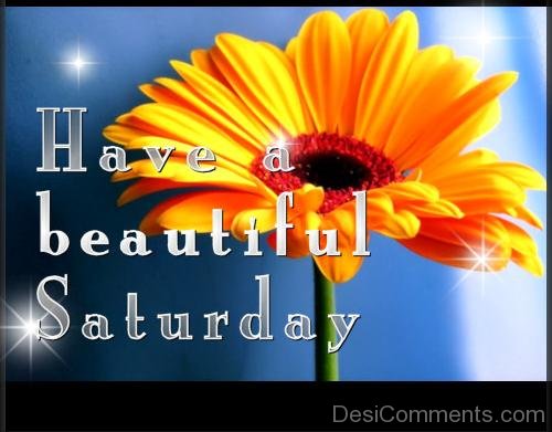 Have A Beautiful Saturday