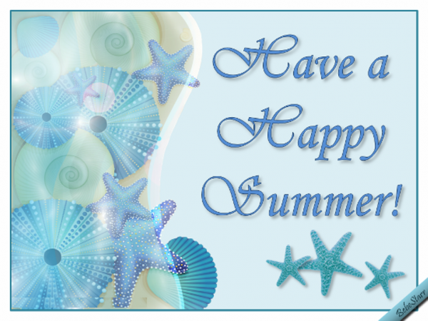 Have A Happy Summer !