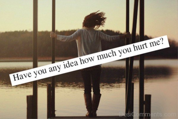 How Much You Hurt Me