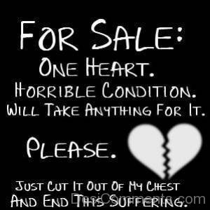 Heart Broken – For Sale