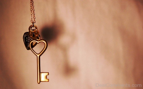 Heart Lock And Key- DC0116