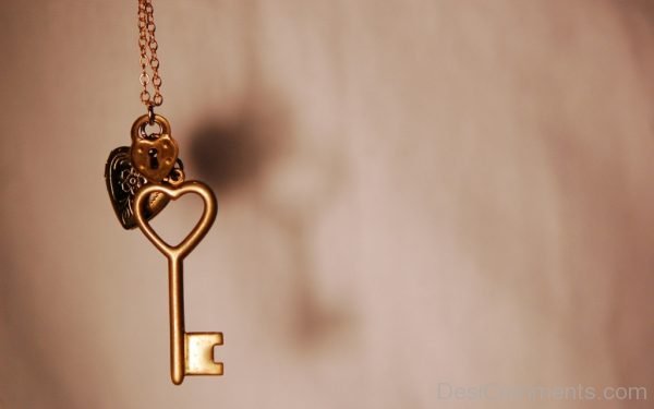 Heart Lock And Key-DC18