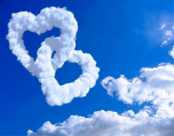 Hearts Shaped Clouds