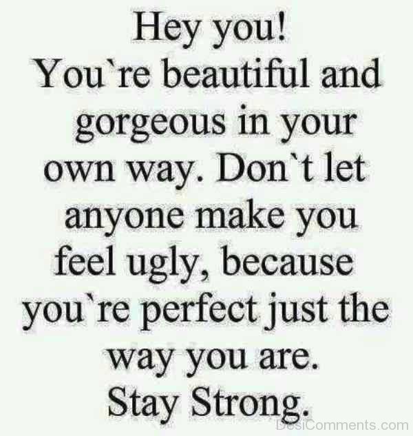 Hey You,You're Beautiful And Gorgeous-ybe2015DC031