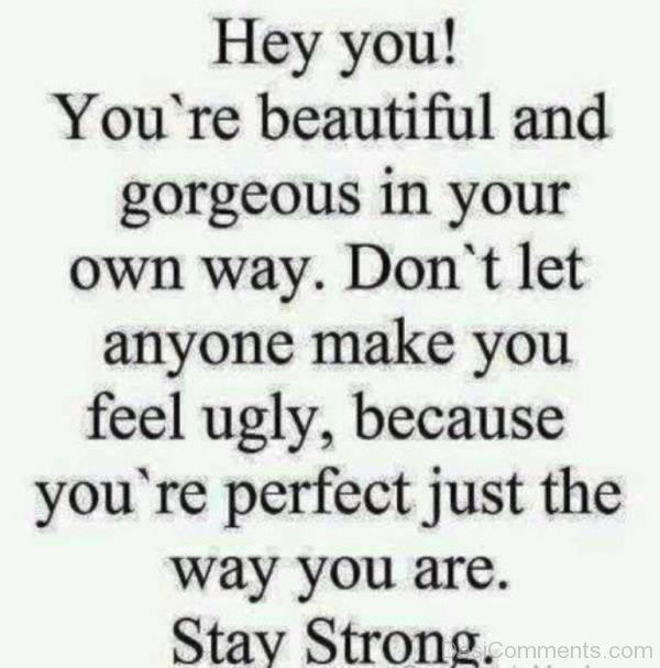 Hey You,You’re Beautiful And Gorgeous 1-DC033