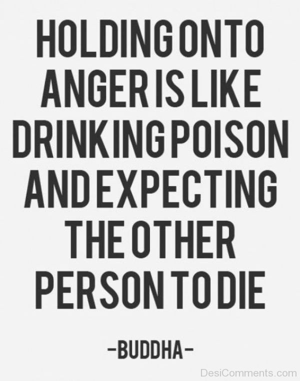 Holding On To Anger