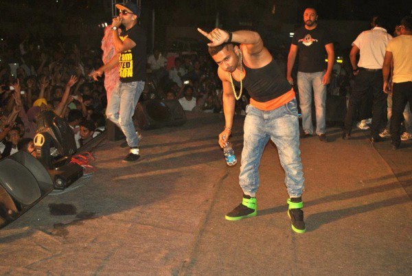Honey Singh During Stage Show
