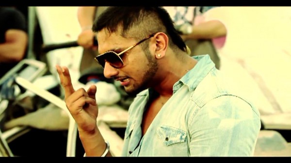 Honey Singh During Video Scene