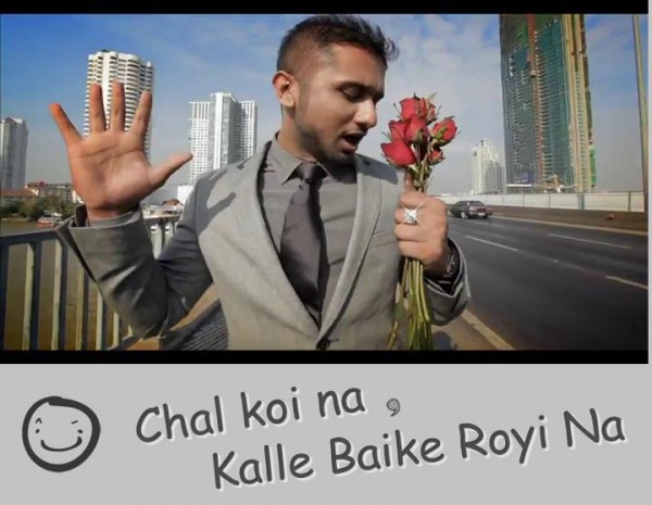 Honey Singh During Video Song Scene