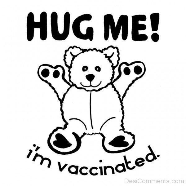 Hug Me I’m Vaccinated