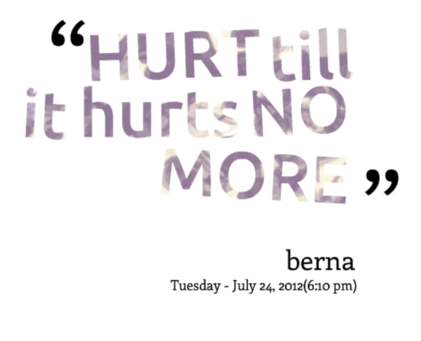 Hurt Till It Hurts No More-yt511DCnmDC32