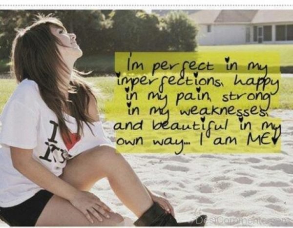 I AM Perfect In My Imperfections-DC24